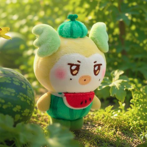 (PRE-ORDER 2026-09-30) MIGHTEEZ(ATEEZ) - [Berry Breezy Fairy] FRUIT FAIRY PLUSH KEYRING (8 Versions)(LINE FRIENDS SQUARE MERCH)