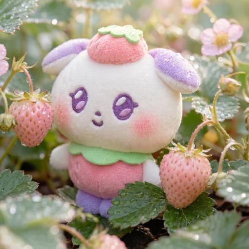 (PRE-ORDER 2026-09-30) MIGHTEEZ(ATEEZ) - [Berry Breezy Fairy] FRUIT FAIRY PLUSH KEYRING (8 Versions)(LINE FRIENDS SQUARE MERCH)