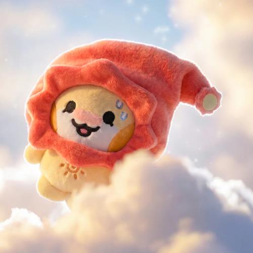 (PRE-ORDER 2026-09-30) MIGHTEEZ(ATEEZ) - [Berry Breezy Fairy] WEATHER FAIRY PLUSH KEYRING (8 Versions)(LINE FRIENDS SQUARE MERCH)