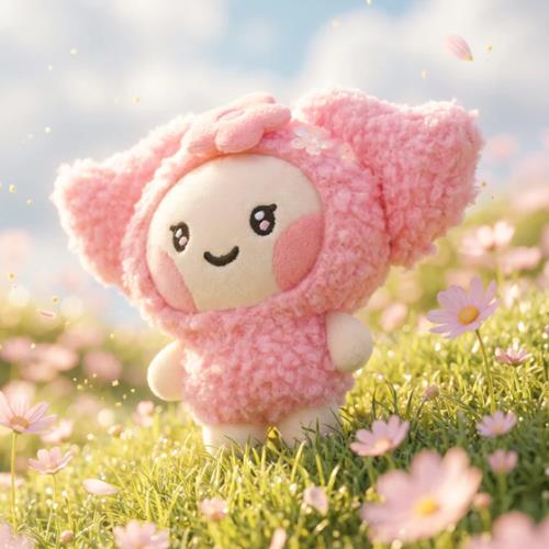 (PRE-ORDER 2026-09-30) MIGHTEEZ(ATEEZ) - [Berry Breezy Fairy] WEATHER FAIRY PLUSH KEYRING (8 Versions)(LINE FRIENDS SQUARE MERCH)