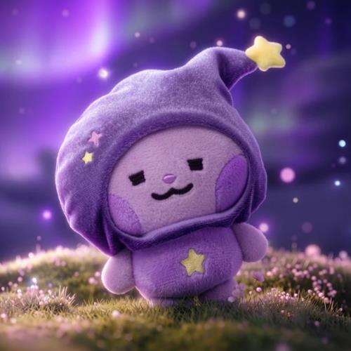 (PRE-ORDER 2026-09-30) MIGHTEEZ(ATEEZ) - [Berry Breezy Fairy] WEATHER FAIRY PLUSH KEYRING (8 Versions)(LINE FRIENDS SQUARE MERCH)