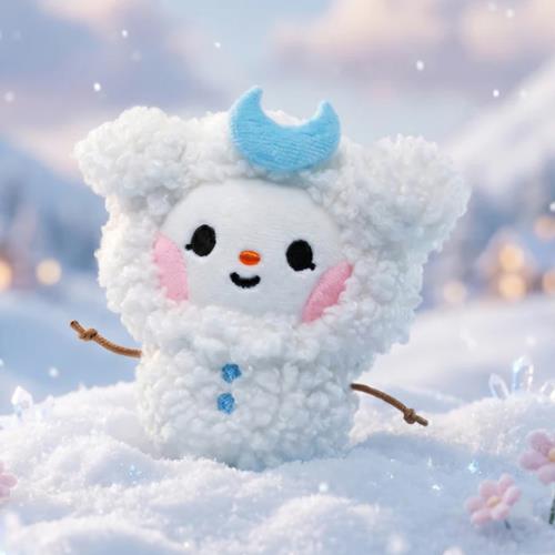 (PRE-ORDER 2026-09-30) MIGHTEEZ(ATEEZ) - [Berry Breezy Fairy] WEATHER FAIRY PLUSH KEYRING (8 Versions)(LINE FRIENDS SQUARE MERCH)