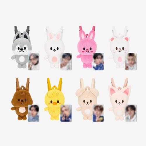 (PRE-ORDER 2026-07-30) Stray Kids - 6th Fanmeeting [STAY in Our Little House] SKZOO PLUSH BACKPACK (8 Versions)(POB Included Based on Order Amount).