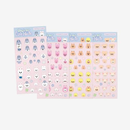 (PRE-ORDER 2026-07-30) Stray Kids - 6th Fanmeeting [STAY in Our Little House] SKZOO 3D STICKER (4 Versions)(POB Included Based on Order Amount).