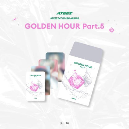 (PRE-ORDER 2026-08-31) ATEEZ - POP-UP STORE MD [GOLDEN HOUR Part.5] RANDOM TRADING CARD