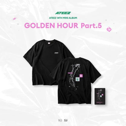 (PRE-ORDER 2026-08-31) ATEEZ - POP-UP STORE MD [GOLDEN HOUR Part.5] SHORT SLEEVE T-SHIRT