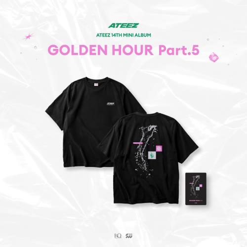 (PRE-ORDER 2026-08-31) ATEEZ - POP-UP STORE MD [GOLDEN HOUR Part.5] SHORT SLEEVE T-SHIRT