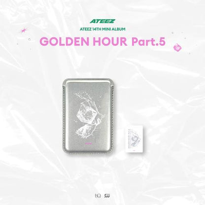 (PRE-ORDER 2026-08-31) ATEEZ - POP-UP STORE MD [GOLDEN HOUR Part.5] MAGNETIC CARD CASE