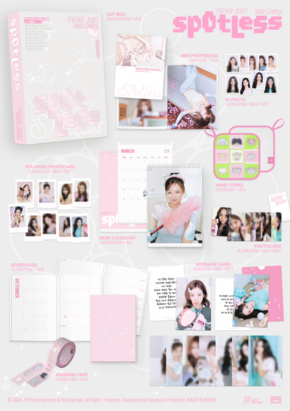(PRE-ORDER 2026-12-11) TWICE - 2027 Season's Greetings [Spotless](🎁POB Included - Pre-order only)
