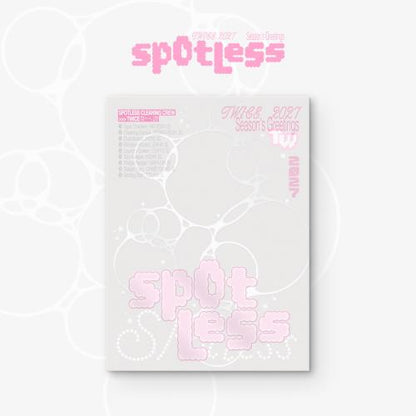 (PRE-ORDER 2026-12-11) TWICE - 2027 Season's Greetings [Spotless](🎁POB Included - Pre-order only)