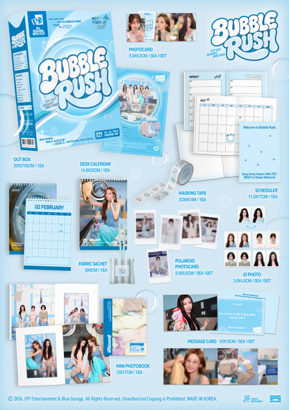 (PRE-ORDER 2026-12-11) ITZY - 2027 Season's Greetings [BUBBLE RUSH](🎁POB Included - Pre-order only)
