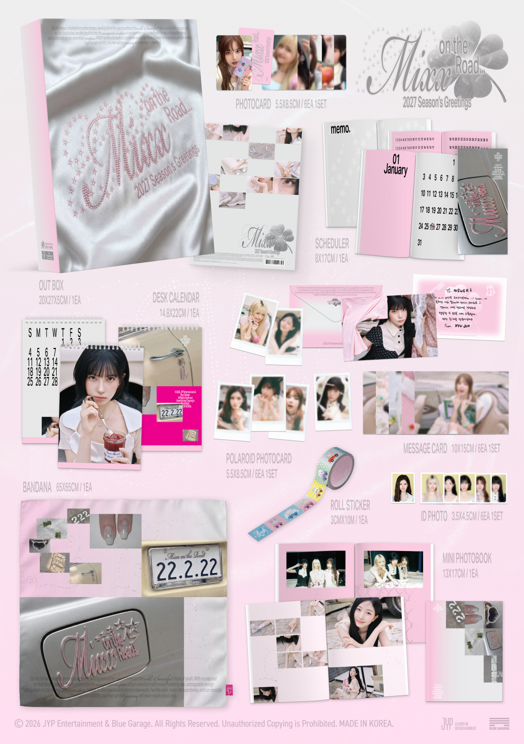 (PRE-ORDER 2026-12-11) NMIXX - 2027 Season's Greetings [MIXX ON THE ROAD](🎁POB Included - Pre-order only)