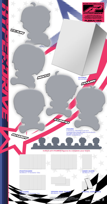 (PRE-ORDER 2026-10-13) PLAVE - 5th Mini Album [HYPERDRIVE] PLBBUU Version (5 Versions) Random 1ea