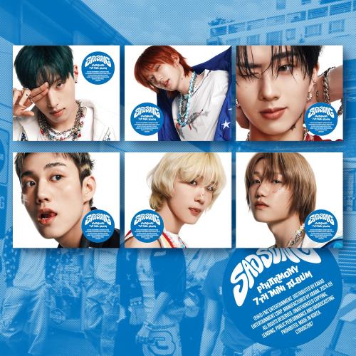 P1Harmony 7th Mini Alum Sad Song Digipak Version (6 Versions).