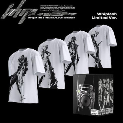 aespa - 5th Mini Album Whiplash Limited Version (4 Versions).