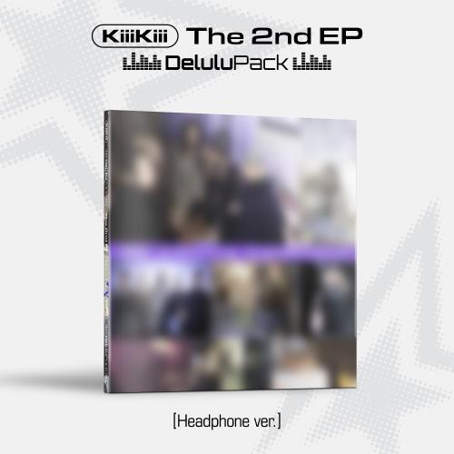(PRE-ORDER 2026-01-27) KiiiKiii - 2nd EP Album [Delulu Pack] Headphone. Version.