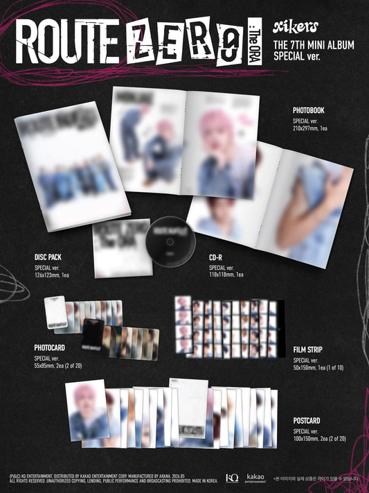 Xikers - 7th Mini Album [ROUTE ZERO : The ORA] Special Version