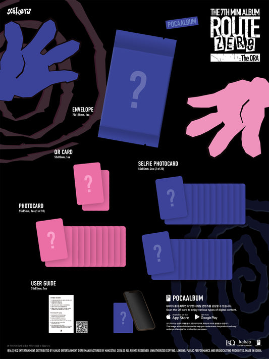(PRE-ORDER 2026-05-20) Xikers - 7th Mini Album [ROUTE ZERO : The ORA] POCAALBUM Version