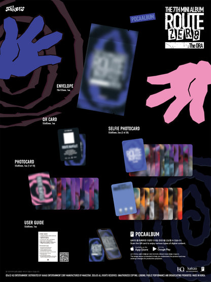 Xikers - 7th Mini Album [ROUTE ZERO : The ORA] POCAALBUM Version
