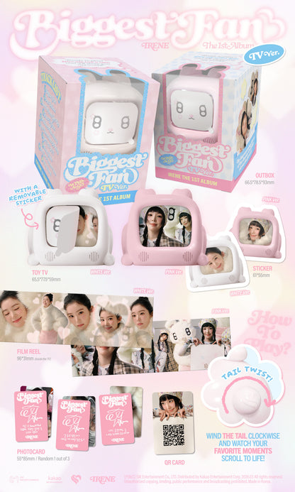 IRENE (RED VELVET) - 1st Album [Biggest Fan] TV Version (2 Versions)