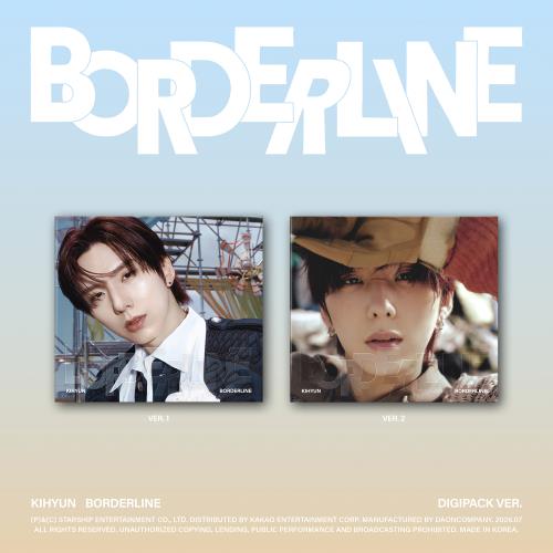 KIHYUN (MONSTA X) - EP Album [BORDERLINE] Digipack Version (2 Versions) Random 1ea