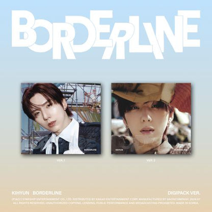 KIHYUN (MONSTA X) - EP Album [BORDERLINE] Digipack Version (2 Versions) Random 1ea