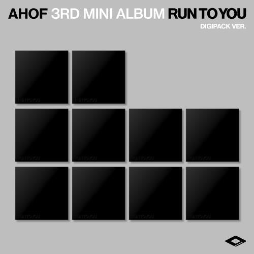 (PRE-ORDER 2026-07-09) AHOF - 3rd Mini Album [RUN TO YOU] Digipack Version (10 Versions) Random 1ea