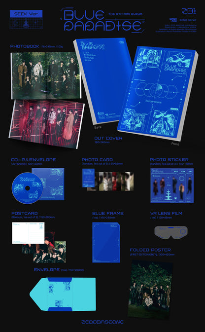 Zerobaseone - 5th Mini Album Blue Paradise (2 Versions).