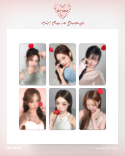 (PRE-ORDER 2026-01-30) izna - 2026 Season's Greetings [365 Knots](POB - Photocard 6ea 1set)(💝 K-Towns 2026 Season's Greetings Event!)