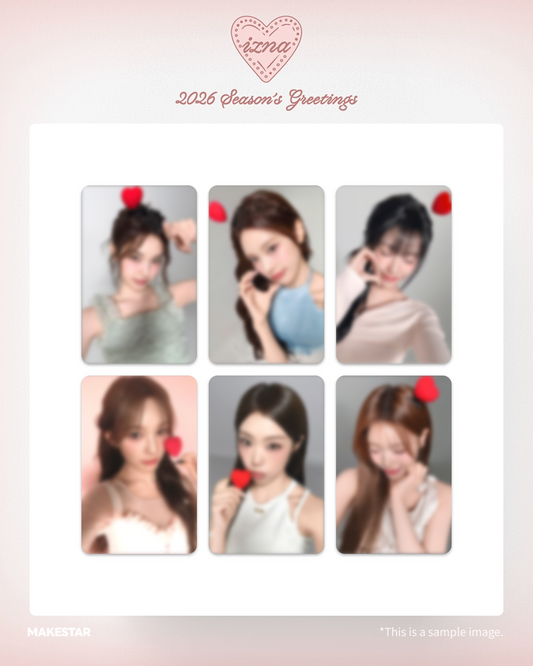 (PRE-ORDER 2026-01-30) izna - 2026 Season's Greetings [365 Knots](POB - Photocard 6ea 1set)(💝 K-Towns 2026 Season's Greetings Event!)