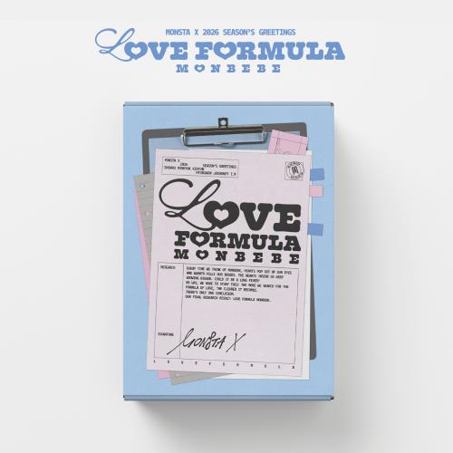 (PRE-ORDER 2025-12-26) MONSTA X - 2026 Season's Greetings [LOVE FORMULA MONBEBE](💝 K-Towns 2026 Season's Greetings Event!)