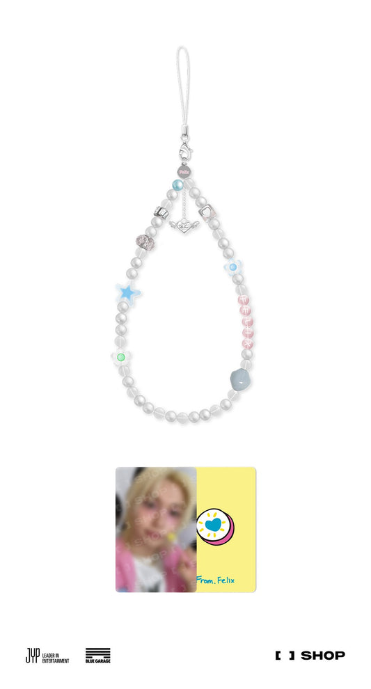 (PRE-ORDER 2026-02-06) Stray Kids <dominATE : celebrATE> Merch (BEADS STRAP by Felix)