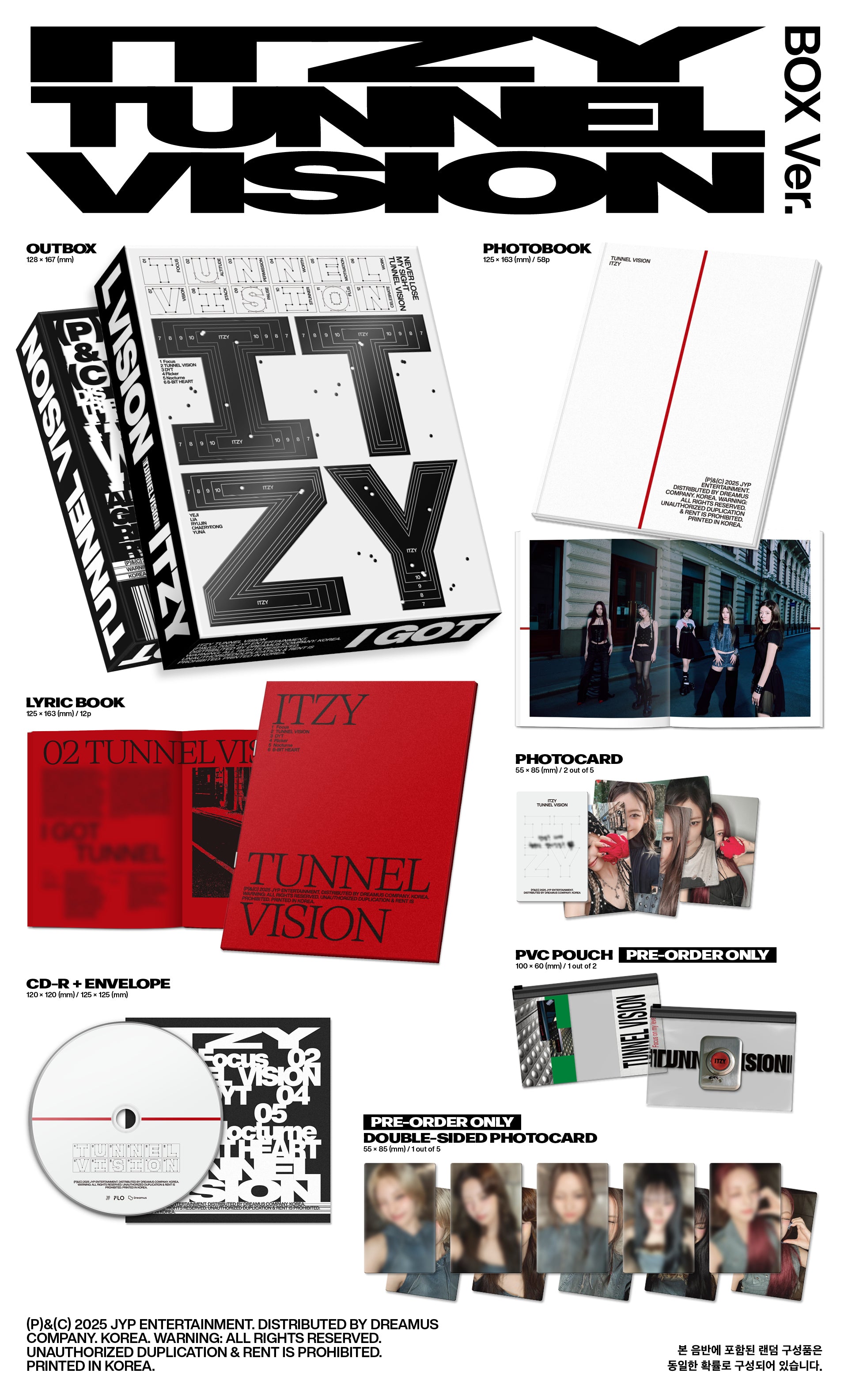 ITZY - [TUNNEL Vision] Box Version – K-Towns