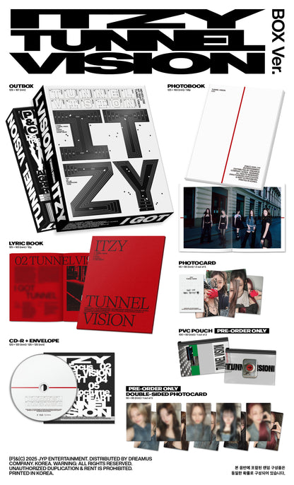 ITZY - [TUNNEL Vision] Box Version.