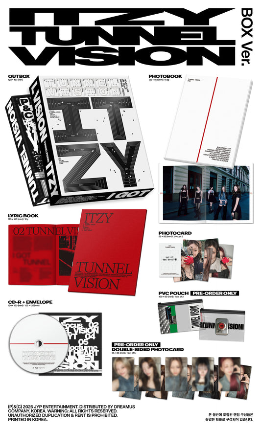 (PRE-ORDER 2025-11-10) ITZY - [TUNNEL Vision] Box Version