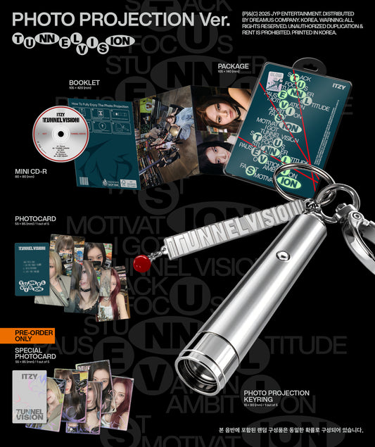 (PRE-ORDER 2025-11-10) ITZY - [TUNNEL Vision] Photo Projection Version