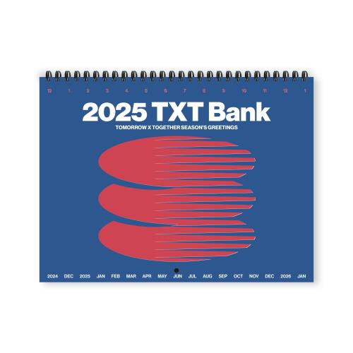TOMORROW X TOGETHER (TXT) - 2025 Season's Greetings - Wall Calendar (with K-Towns Season's Greetings Event)[POB - The Star Chapter : Sanctuary album's POB - Unreleased Selfie 2ea Included (Limited Quantity)].