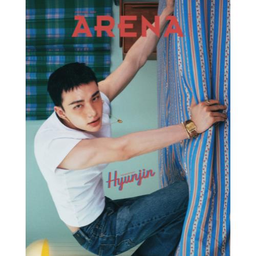 ARENA HOMME+ 2025.06 x Stray Kids Hyunjin (3 Covers)(Magazine)(ATEEZ Wooyoung).
