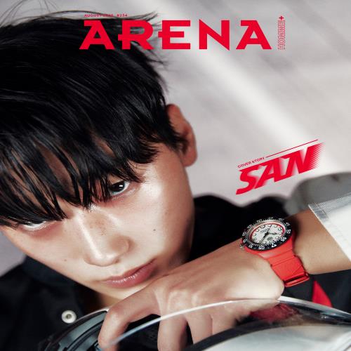 ARENA HOMME+ 2025.08 x SAN (ATEEZ) (6 Covers)(Magazine) – K-Towns