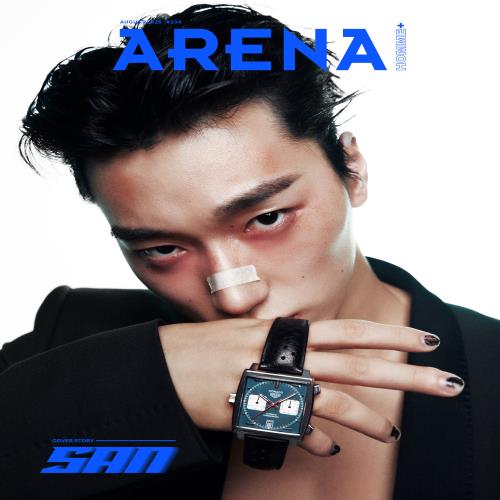 ARENA HOMME+ 2025.08 x SAN (ATEEZ) (6 Covers)(Magazine).