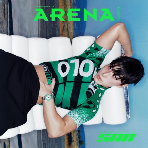 ARENA HOMME+ 2025.08 x SAN (ATEEZ) (6 Covers)(Magazine).