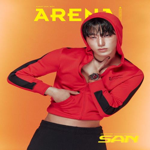 ARENA HOMME+ 2025.08 x SAN (ATEEZ) (6 Covers)(Magazine).