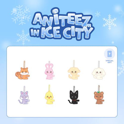 ATEEZ X ANITEEZ [ANITEEZ IN ICE CITY] Plush Photo Card Holder (POB-Photocard) (Merch).