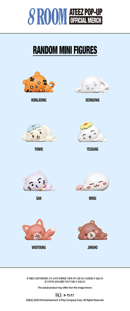 (PRE-ORDER 2026-01-10) ATEEZ - [POP-UP 8ROOM OFFICIAL MERCH] RANDOM MINI FIGURES