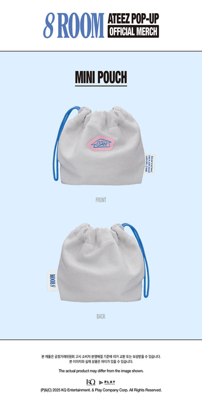 (PRE-ORDER 2026-01-10) ATEEZ - [POP-UP 8ROOM OFFICIAL MERCH] MINI POUCH