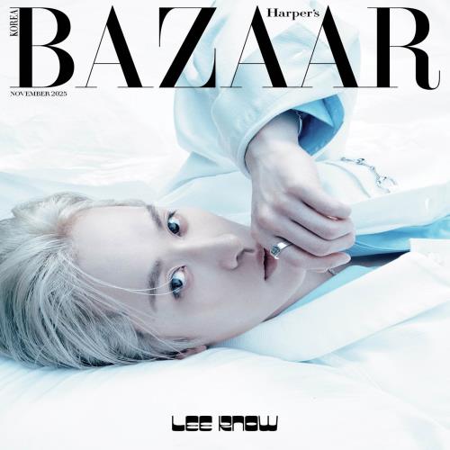 (PRE-ORDER 2025-11-10) BAZAAR - 2025.11 x LEE KNOW (Stray Kids)(3 Covers)(Magazine).