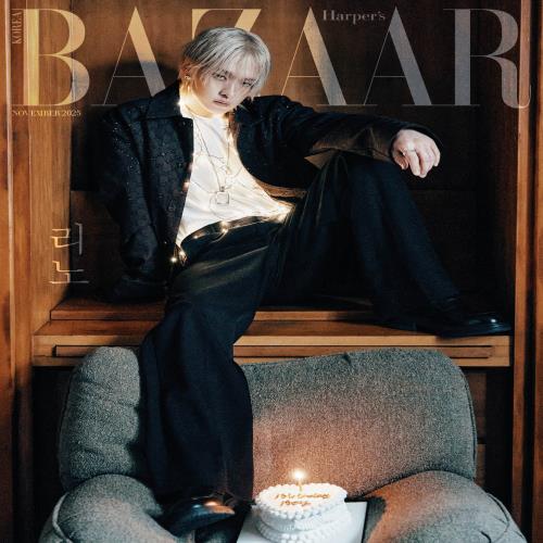 (PRE-ORDER 2025-11-10) BAZAAR - 2025.11 x LEE KNOW (Stray Kids)(3 Covers)(Magazine).