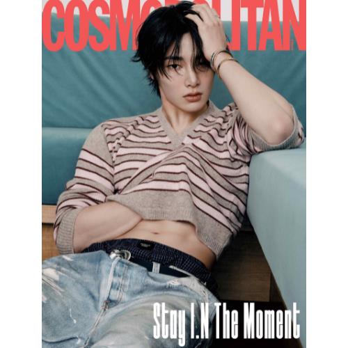 (PRE-ORDER 2025-12-04) Cosmopolitan Magazine 2025.12 x I.N (Stray Kids)(3 Covers)