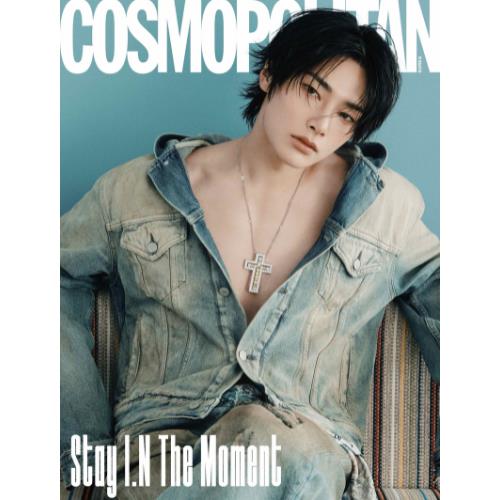 (PRE-ORDER 2025-12-04) Cosmopolitan Magazine 2025.12 x I.N (Stray Kids)(3 Covers)