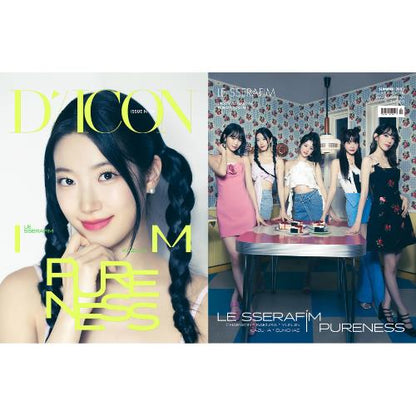 DICON VOLUME N°14 LE SSERAFI'M PURENESS (10 Versions)(Magazine).